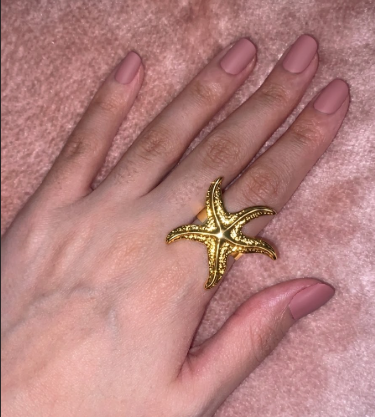 Starfish Gold Ring